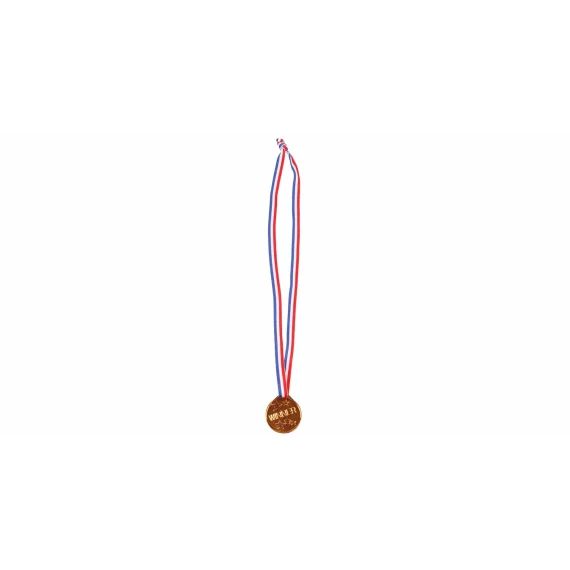 Winner Bronze children&#039;s medal with ribbon