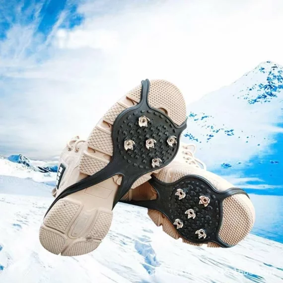 Winter Steps crampoane pentru zapada, rosu