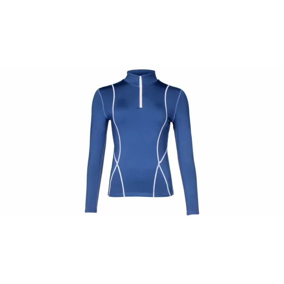 Women Warm lenjerie de corp termica pentru femei, albastru