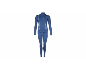 Women Warm lenjerie de corp termica pentru femei, albastru