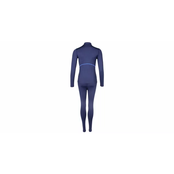 Women Warm lenjerie de corp termica pentru femei, albastru marin