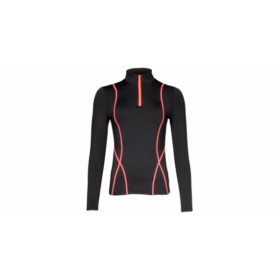 Women Warm lenjerie de corp termica pentru femei, negru