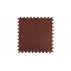 Set saltele fitness 60 x 60 x 1 cm imitatie lemn Woody, maro inchis, 4 buc
