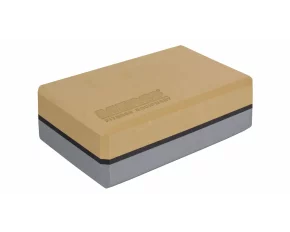 Yoga Block Duo bloc de spuma, bronz-gri