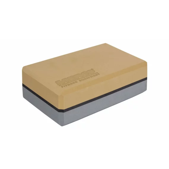 Yoga Block Duo bloc de spuma, bronz-gri