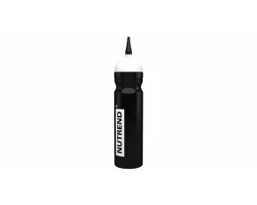 Sticla sport Bidon cu pai 1000 ml negru