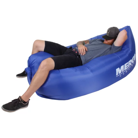 Geanta gonflabila Relax albastru inchis