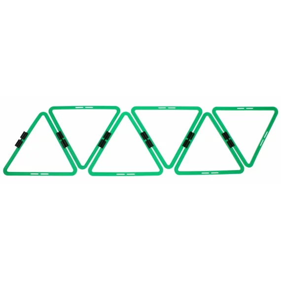 Set agilitate Triangle Ring, verde