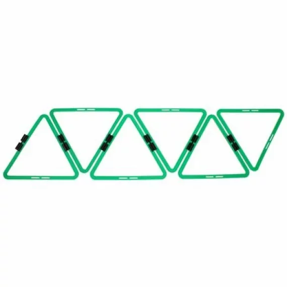 Set agilitate Triangle Ring, verde