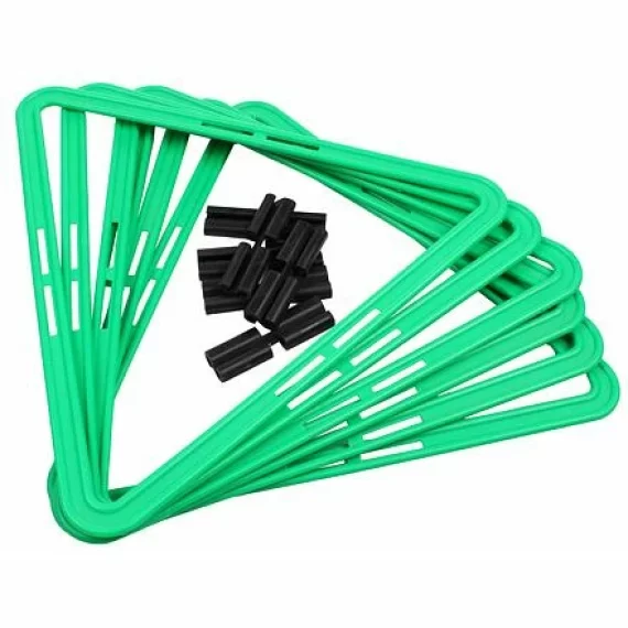 Set agilitate Triangle Ring, verde