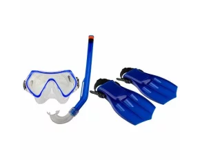 Set de scufundari pentru copii, albastru