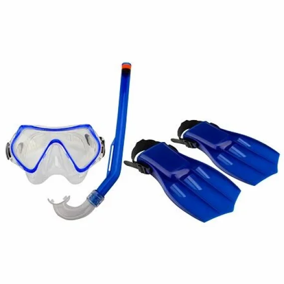 Set de scufundari pentru copii, albastru