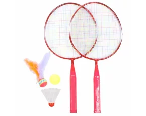 Training Set JR badminton set red