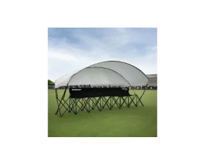 Banca de rezerve pliabila cu pavilion impermeabil, Pro Bench Shelter 6 locuri