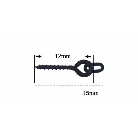 Set 10 bucati accesorii de pescuit - Bait Screw Oval