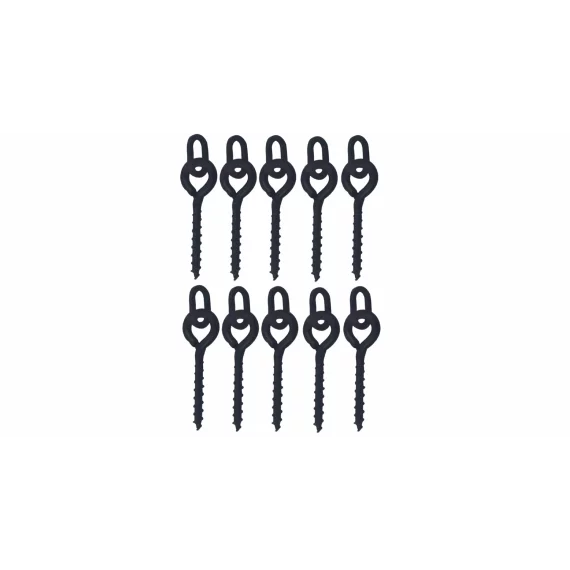 Set 10 bucati accesorii de pescuit - Bait Screw Oval