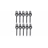 Set 10 bucati accesorii de pescuit - Bait Screw Oval