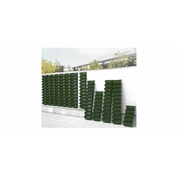 Wallnet wall plastic flower pot