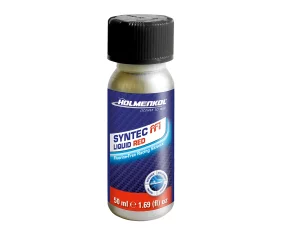 Ceara acceleratoare de cursa fara fluor, Holmenkol Syntec FF1 Liquid RED, temperatura zapada -6 si -12 grade C, 50 ml