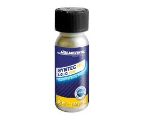 Ceara acceleratoare de cursa fara fluor, Holmenkol Syntec FF1 Liquid YLW, temperatura zapada 0 si -6 grade C, 50 ml