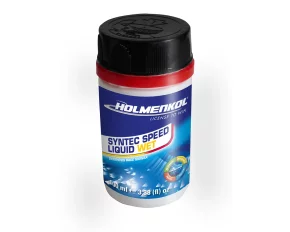 Ceara acceleratoare de cursa, Holmenkol Syntec Speed Liquid WET HF, temperatura zapada 0 si -6 grade C, 100ml