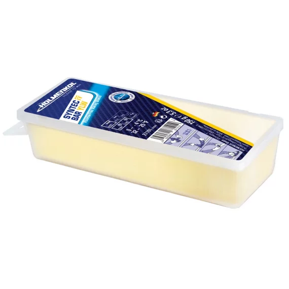 Ceara de cursa Holmenkol Syntec FF Bar Yellow, temperatura  zapada 0 si -4 grade C, 150g