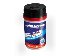 Ceara lichida de cursa, Holmenkol Syntec FF2 Liquid RED, temperatura zapada -6 si -12 grade C, 100 ml
