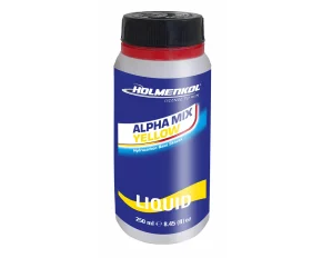 Ceara lichida Holmenkol Alphamix YELLOW Liquid, temperatura zapada 0 si -4 grade C, 250ml