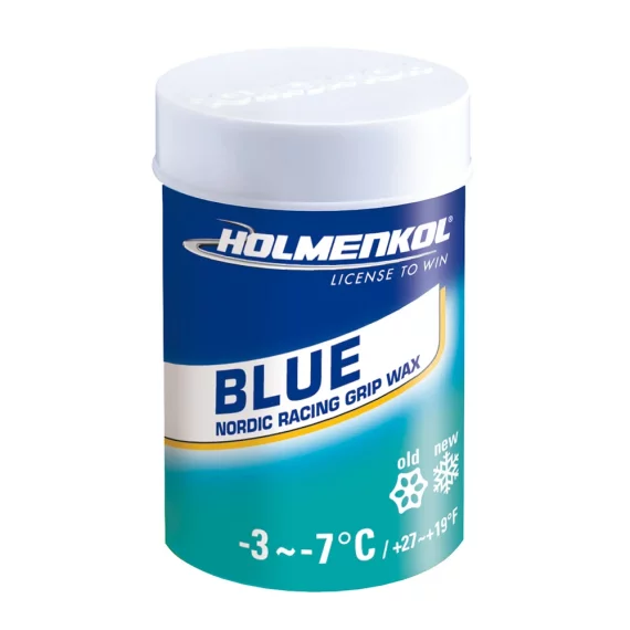 Ceara schi fond Holmenkol Grip BLUE, 45g, temperatura -3° si -7°C
