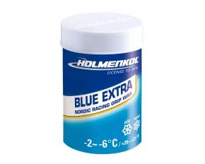 Ceara schi fond Holmenkol Grip BLUE EXTRA, 45g, temperatura -2° si -6°C