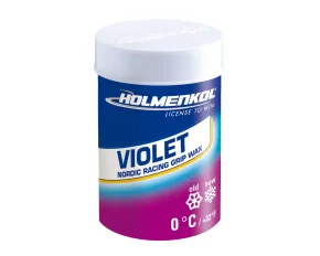 Ceara schi fond Holmenkol Grip VIOLET, 45g, temperatura de 0°C