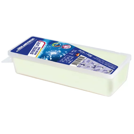 Ceara solida Holmenkol Syntec Racing Base LF 21, temperatura zapada 0 si -20 grade C, 150g