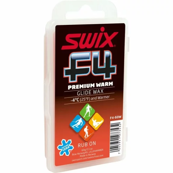 Ceara Swix F4-60W-N Glidewax Warm 60g w/cork