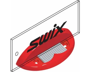 Curatator racleta Swix T408 Sharpener plexi, 40mm