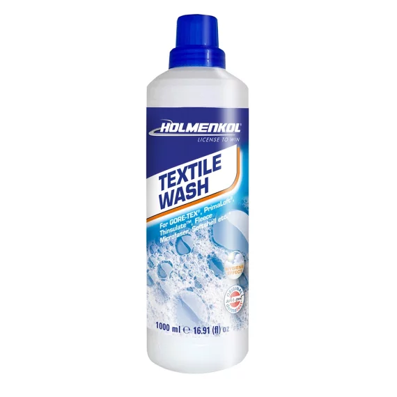 Detergent imbracaminte cu membrana tehnica si sport, Holmenkol Textile Wash, 1000ml