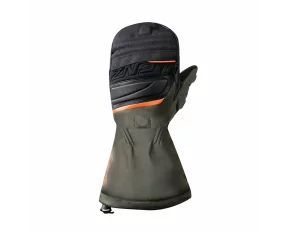 Manusi incalzite pentru vanatoare Lenz Heat Glove 1.0 Finger Cap Hunting si acumulatori Lithium Pack RCB 1800, culoare maro