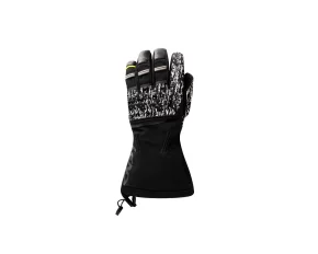 Manusi incalzite unisex Lenz Heat Glove 7.0 Finger Cap si acumulatori Lithium Pack RCB 1800, culoare negru/alb