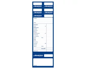 Set 50 etichete pentru service, Holmenkol Repair Card - ski service stubs