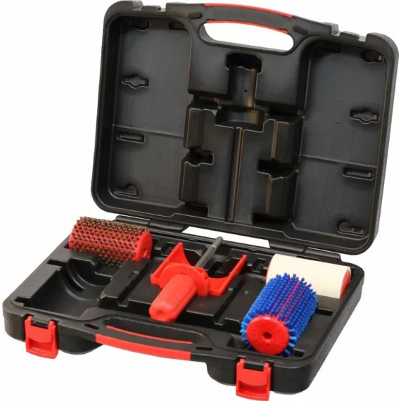 Set perii rotative cu ax Swix T69A Roto Brush Box, Alpine