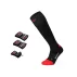 Set sosete incalzite Lenz, HEAT SOCK 4.1 TOE CAP cu acumulatori RCB 1200, negru