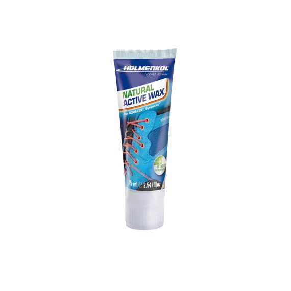 Solutie intretinere incaltaminte tehnica si din piele, Holmenkol Natural Active Wax, 75ml