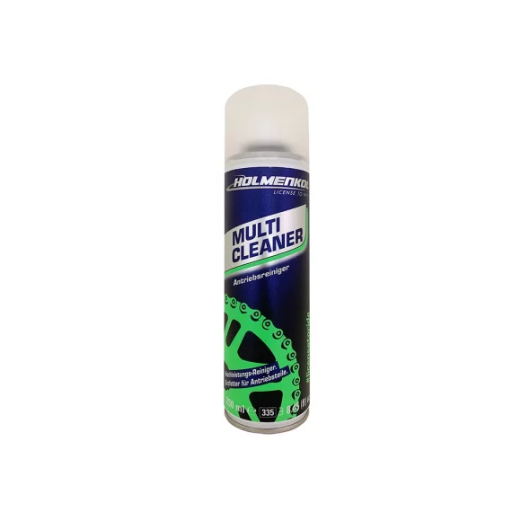 Solutie pentru curatarea pieselor de actionare ale bicicletei, Holmenkol Multi Cleaner, 250 ml