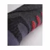 Set sosete incalzite Lenz, HEAT SOCK 5.1 TOE CAP Merino cu acumulatori RCB 1200 USB, gri/rosu