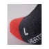 Set sosete incalzite Lenz, HEAT SOCK 5.1 TOE CAP Merino cu acumulatori RCB 1200 USB, gri/rosu
