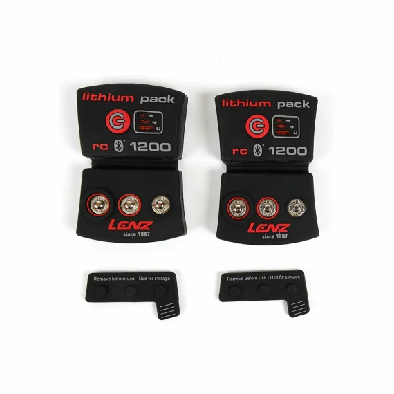 Set sosete incalzite Lenz, HEAT SOCK 5.1 TOE CAP Merino cu acumulatori RCB 1200 USB, gri/rosu