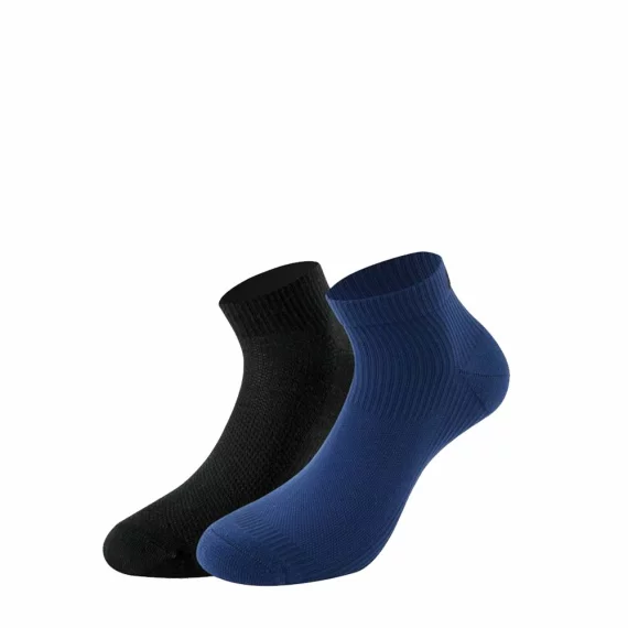 Set 2 perechi sosete Lenz Running 3.0, albastru/negru