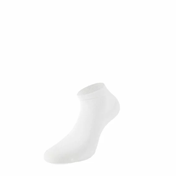 Set 7 perechi sosete numerotate Lenz Duos sneaker 1-7, alb