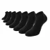 Set 7 perechi sosete numerotate Lenz Duos sneaker 1-7, negru