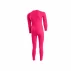 Set functional bluza si pantaloni termici pentru copii, Lenz Underwear Kids, roz