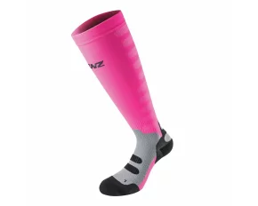 Sosete compresie Lenz Compression 1.0, roz, 1 pereche